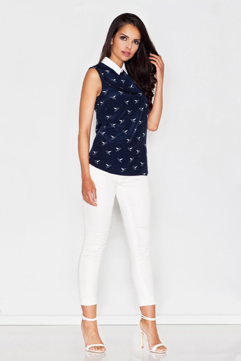 Blouse model 43839 Figl - Image 2
