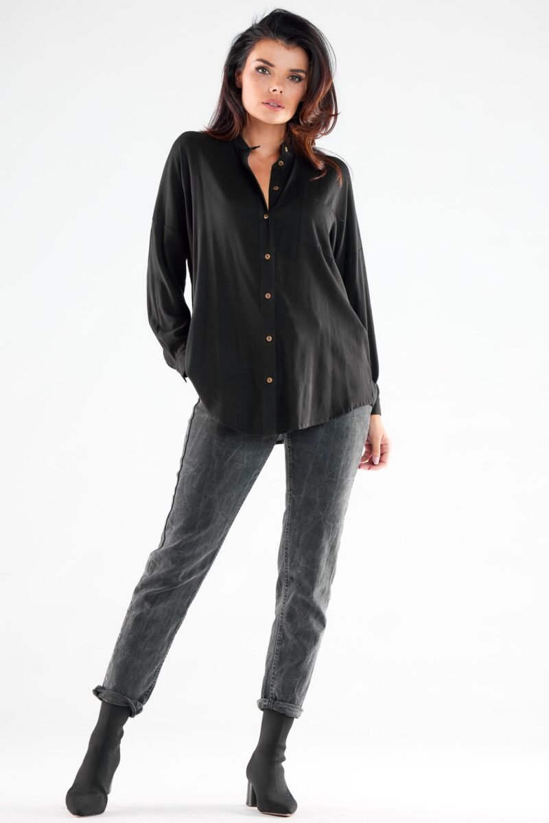 Long sleeve shirt model 173923 awama - Image 2