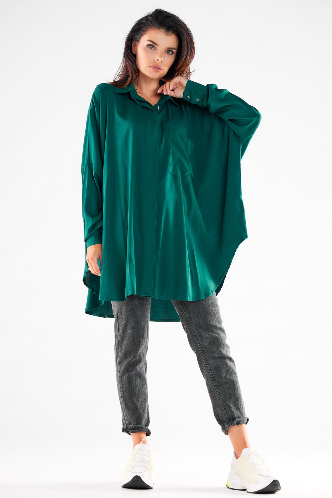 Long sleeve shirt model 173910 awama - Image 2