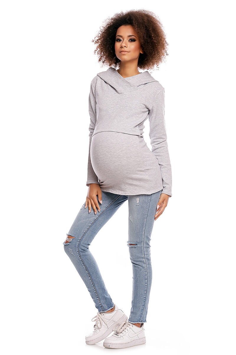 Maternity sweatshirt model 84459 PeeKaBoo - Image 3