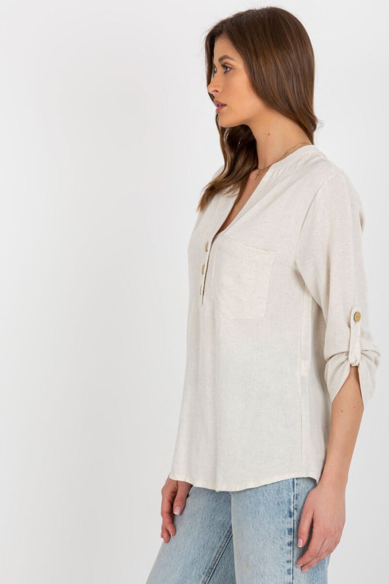 Blouse model 179031 Rue Paris - Image 3