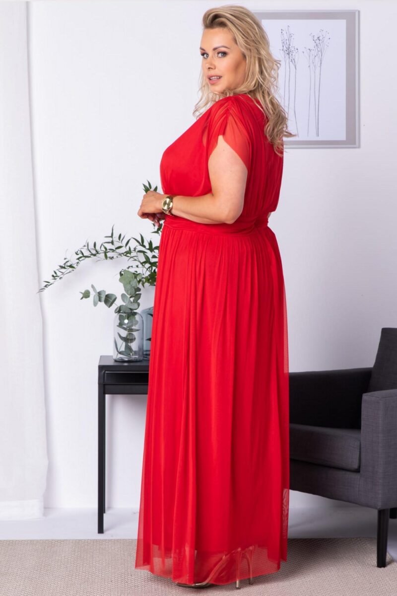 Plus size dress model 175249 Karko - Image 2