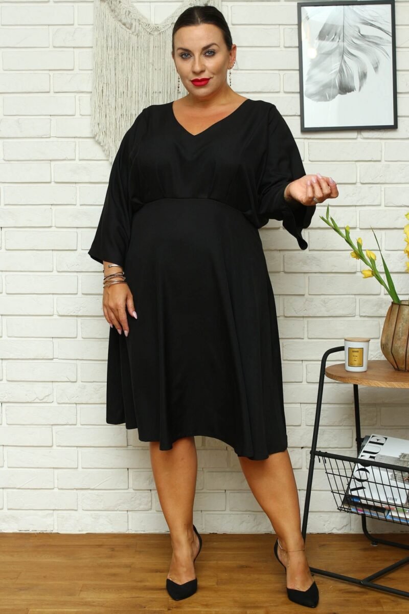 Plus size dress model 168959 Karko - Image 2