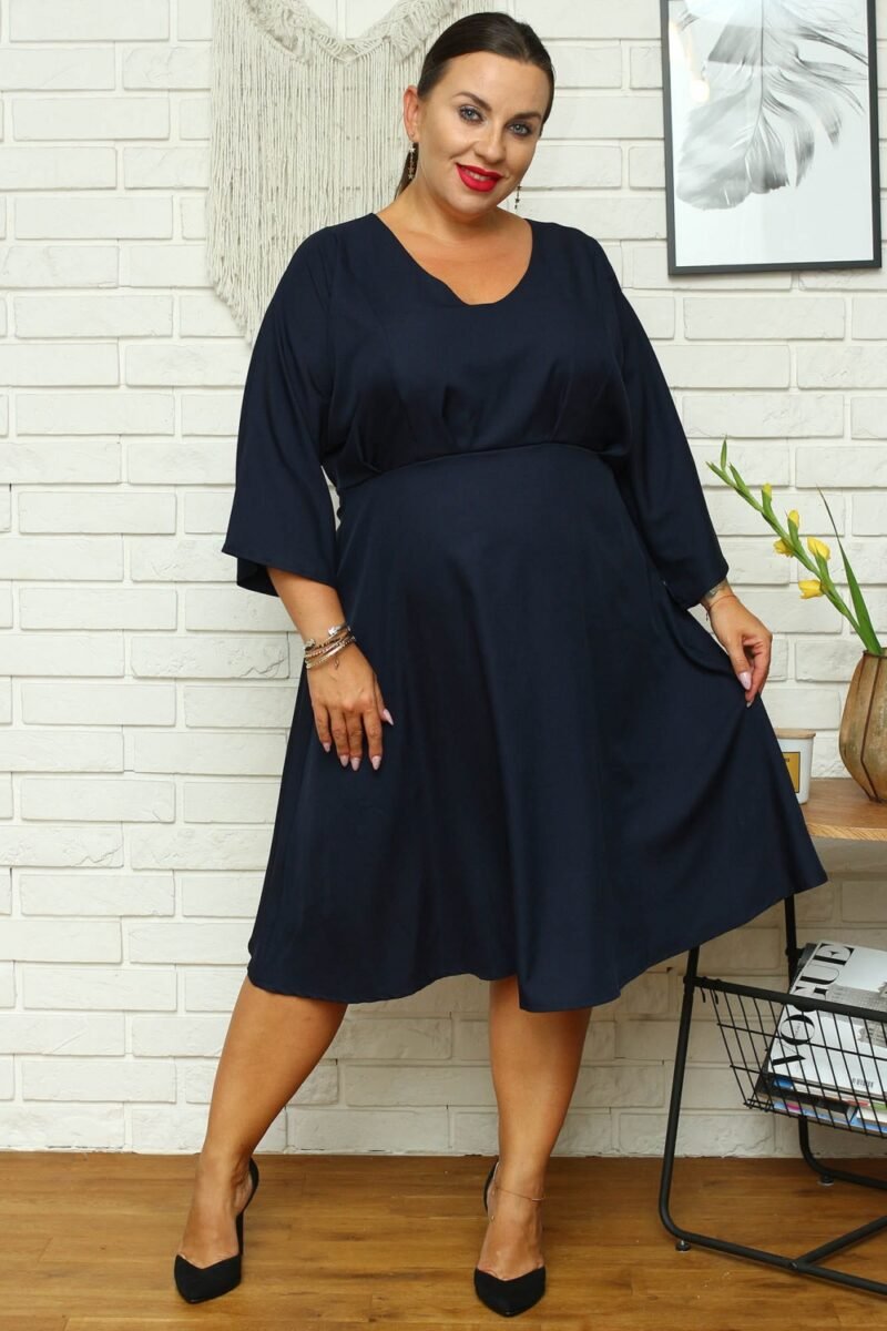 Plus size dress model 168960 Karko - Image 2