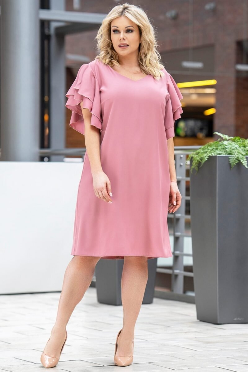 Plus size dress model 178521 Karko - Image 2