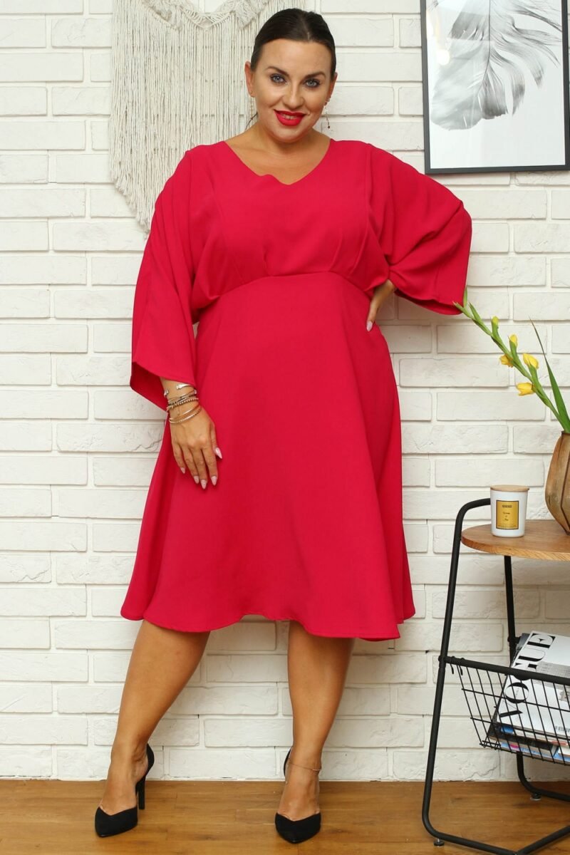 Plus size dress model 168961 Karko - Image 2
