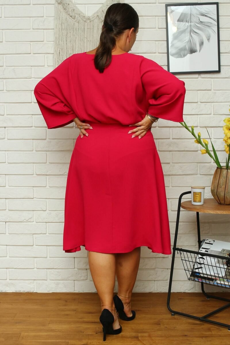 Plus size dress model 168961 Karko - Image 3