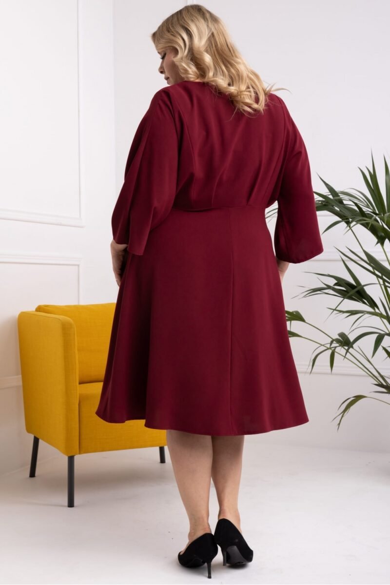 Plus size dress model 169252 Karko - Image 3
