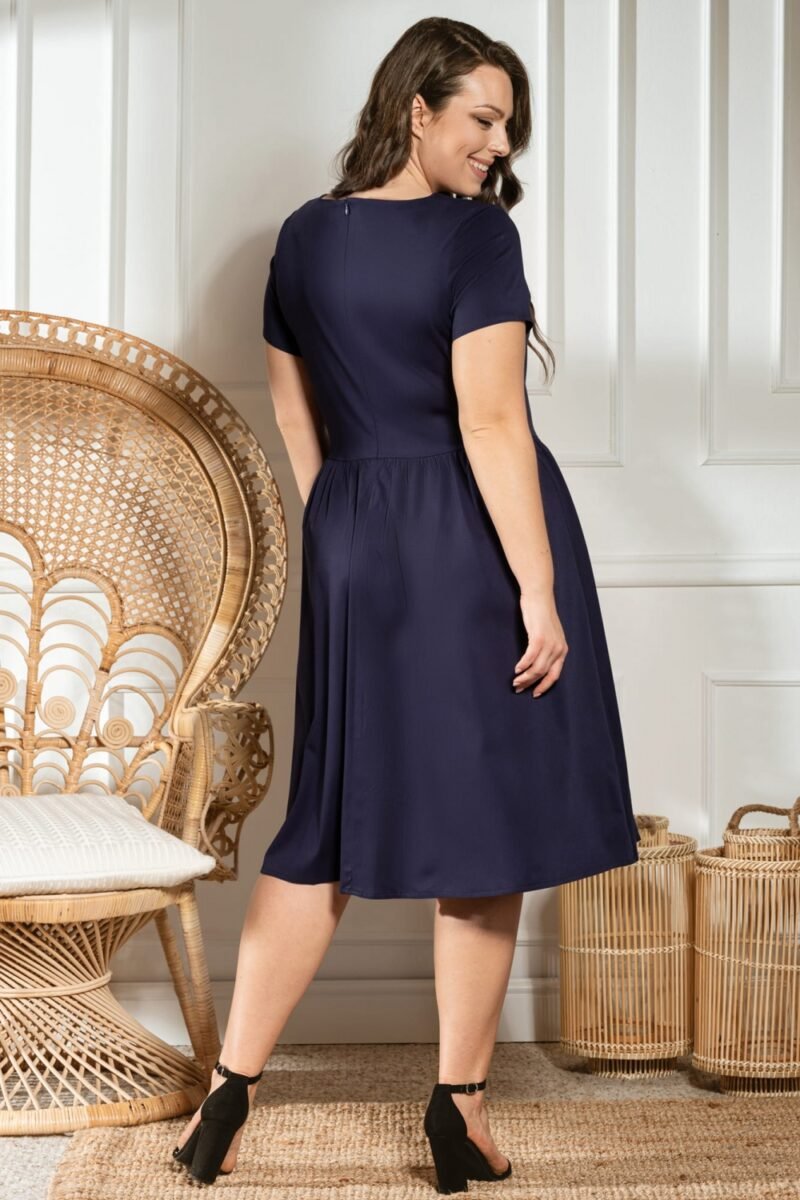 Plus size dress model 183285 Karko - Image 3