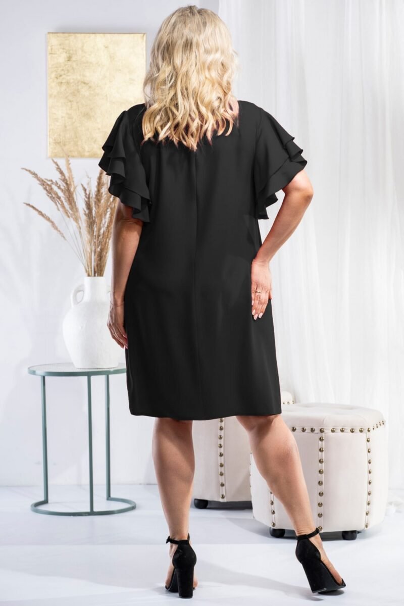 Plus size dress model 180442 Karko - Image 3