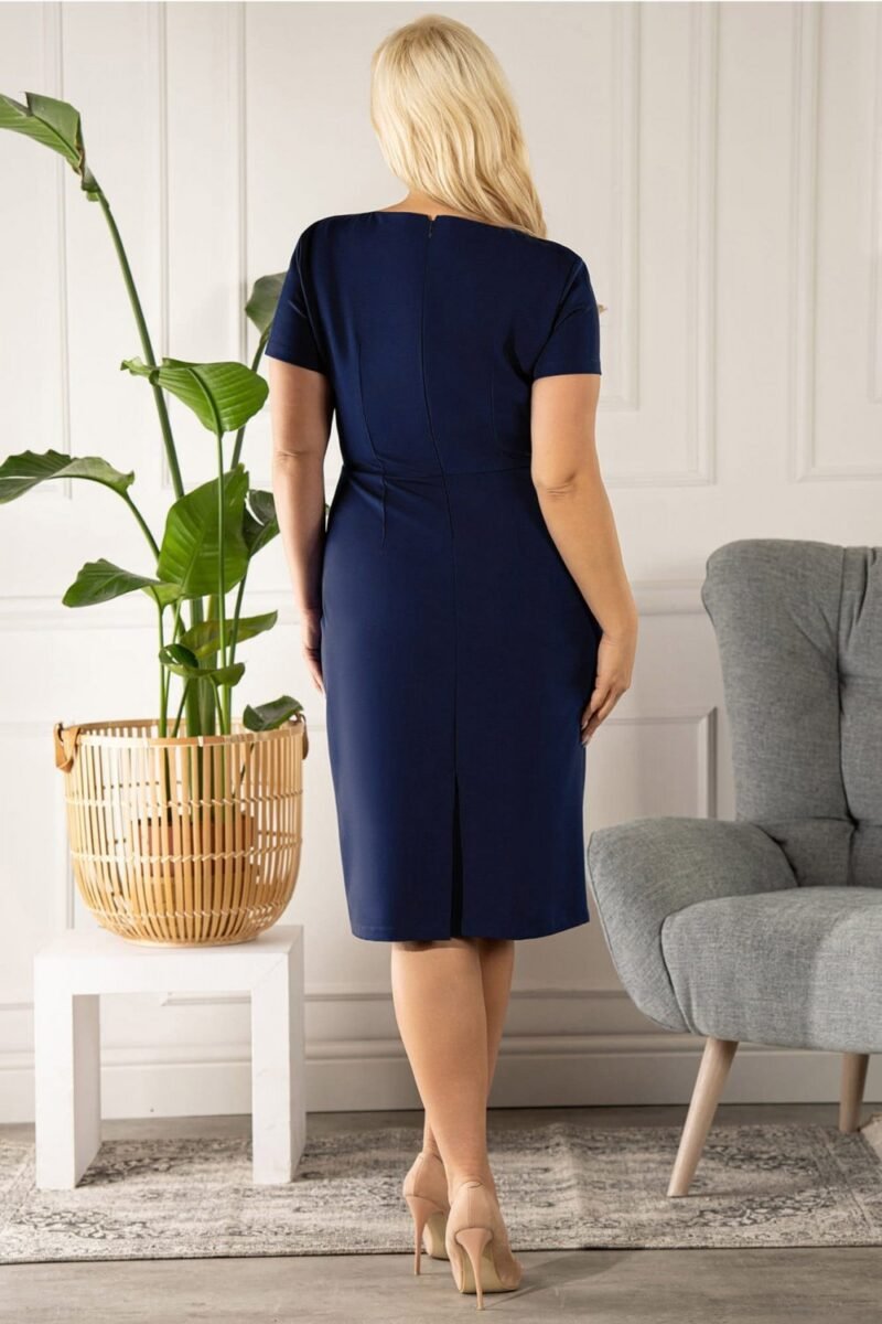 Plus size dress model 175228 Karko - Image 3