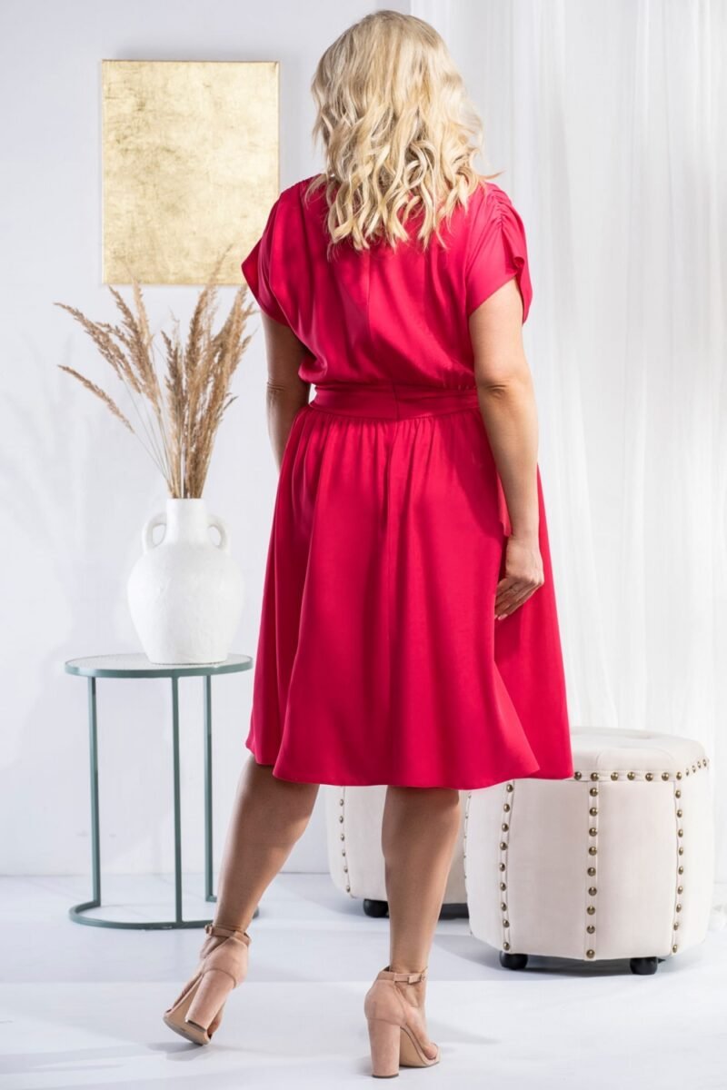 Plus size dress model 183386 Karko - Image 3