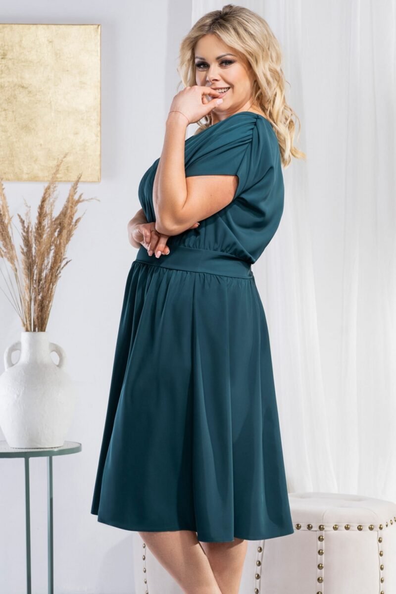 Plus size dress model 183387 Karko - Image 2