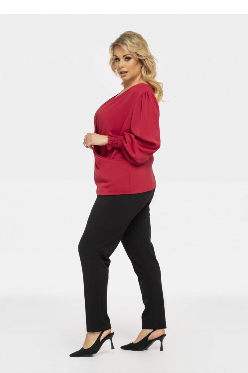 Plus size blouse model 190971 Karko - Image 2