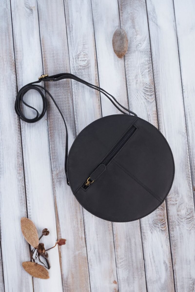 Natural leather bag model 191526 Galanter - Image 2