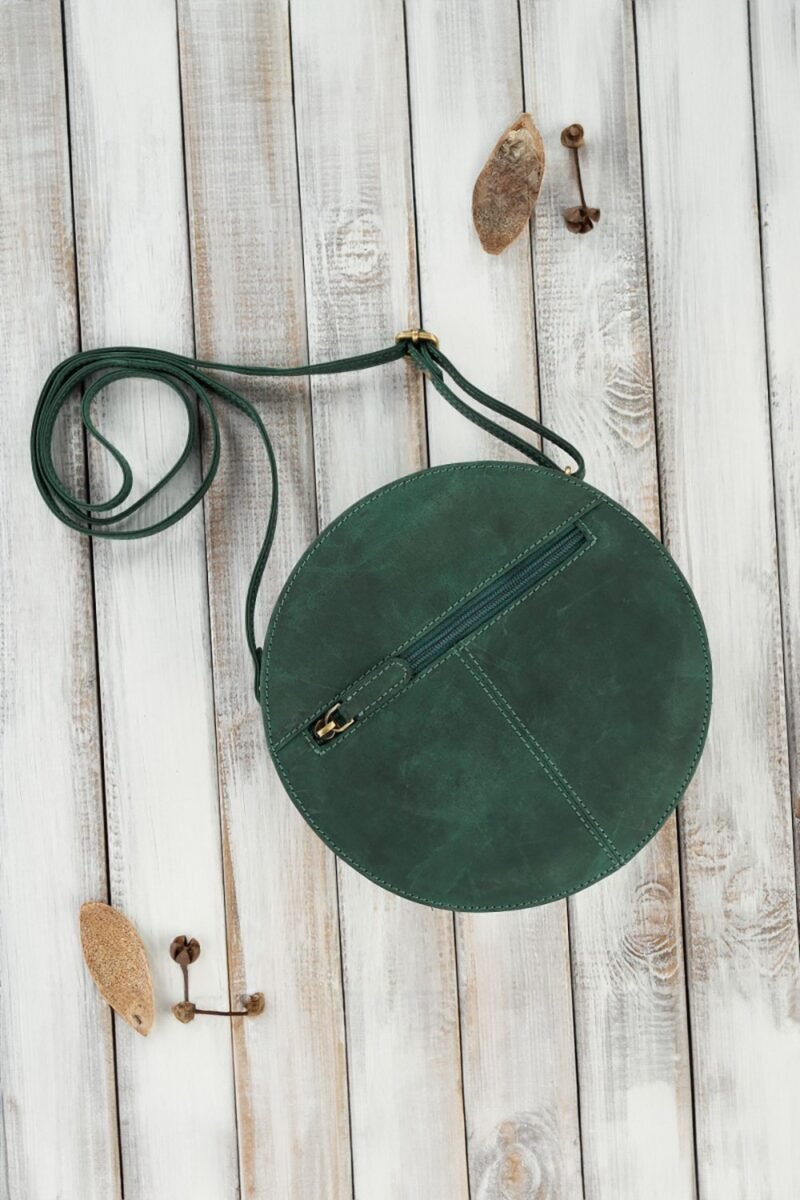 Natural leather bag model 191527 Galanter - Image 2