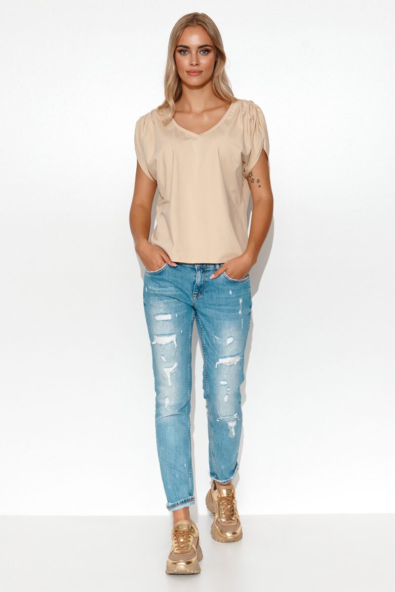 Blouse model 178321 Makadamia - Image 2