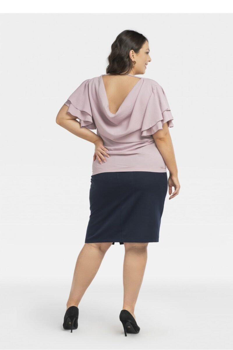 Plus size blouse model 198325 Karko - Image 3