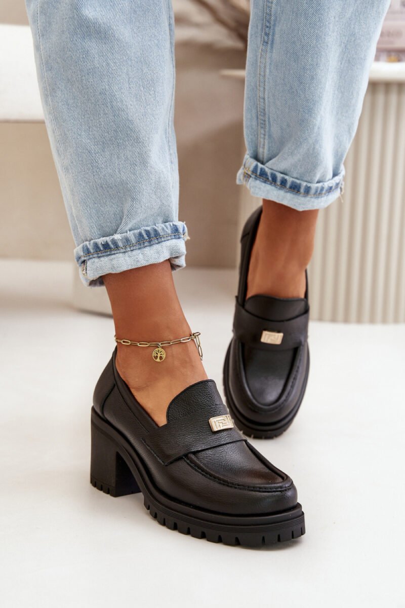 Heeled low shoes model 199315 Step in style - Image 3