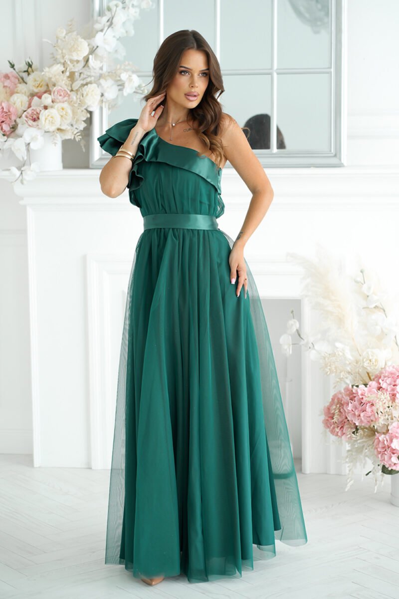 Long dress model 200242 Bicotone