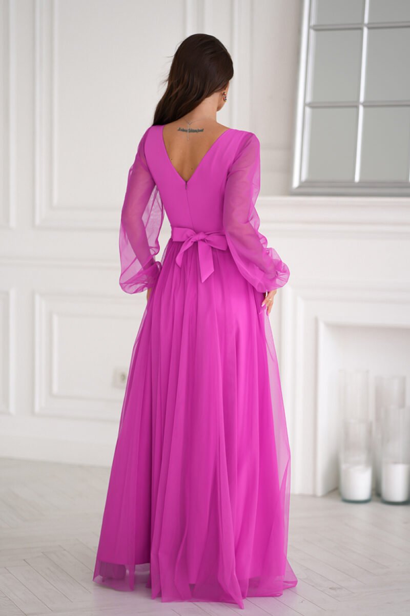 Long dress model 202459 Bicotone - Image 3