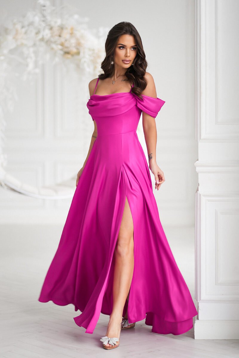 Long dress model 208195 Bicotone - Image 2